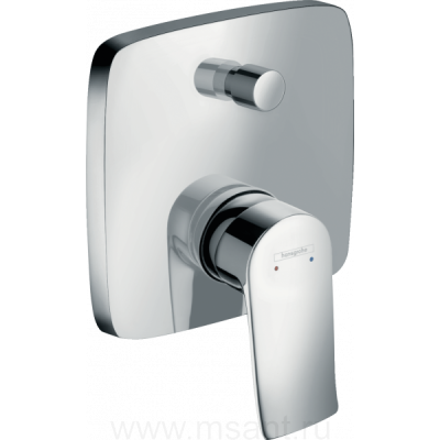 Смеситель Hansgrohe Metris 31454000 для ванны с душем