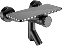 Смеситель для ванны с душем IDDIS Shelfy SHEBLBTi02WA черный