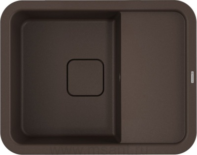 Мойка кухонная Omoikiri Tasogare 65 темный шоколад