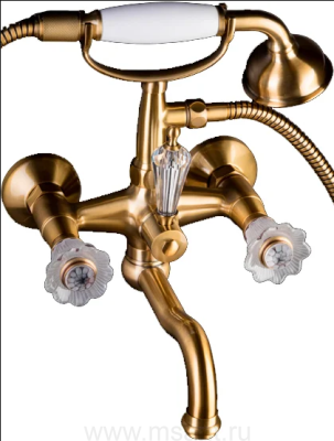 Смеситель Boheme Camelia 313 для ванны с душем