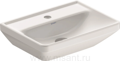 Рукомойник Duravit D-Neo 07384500411 с покрытием Wondergliss