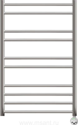 Полотенцесушитель электрический Lemark Ursus П10 50x80, хром