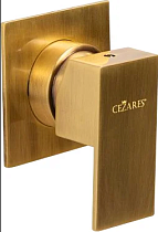 Смеситель Cezares Unika DIM-02 С ВНУТРЕННЕЙ ЧАСТЬЮ, для душа, бронза