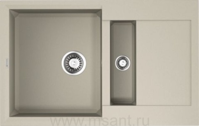 Мойка кухонная Omoikiri Sakaime 78-2-SA бежевая