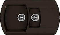 Мойка кухонная Florentina Нире 860К мокко