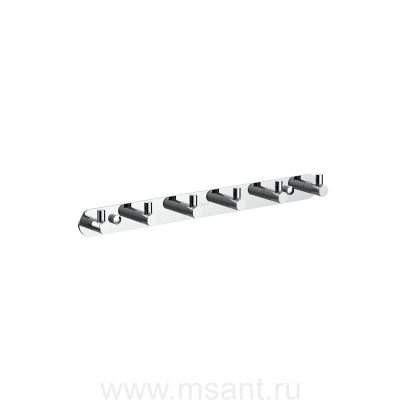 Планка с 6 крючками AQUATEK AQ4124CR ЕВРОПА