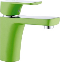 Смеситель D&K Berlin Humboldt DA1432112 для раковины, зеленый