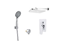 Комплект для душа Aquatek Вега AQ1072CR 4 в 1 AQ1046CR+AQ2081CR+AQ2454CR+AQ2010CR