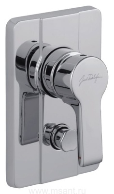 Смеситель Jacob Delafon Singulier E98720-CP для ванны с душем