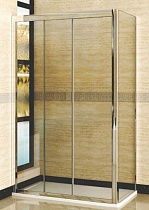 Душевой уголок RGW Classic CL-40 (1160-1210)х700 профиль хром