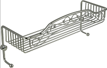 Полка Migliore Complementi ML.COM-50.701.CR хром