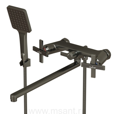 Смеситель для ванны MIXLINE 1/2 кер. MIXLINE ML38-02 