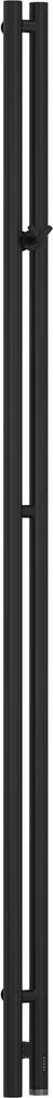 Полотенцесушитель электрический Сунержа Нюанс 3.0 180 см черный матовый, правый
