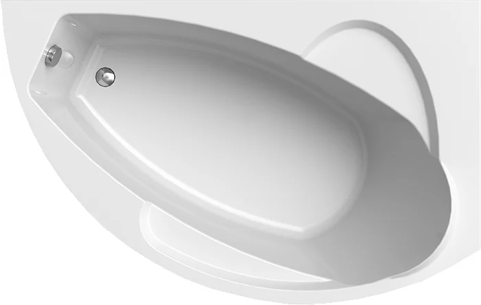 Акриловая ванна Vannesa (Radomir) Варна 165x105 R с опорной рамой
