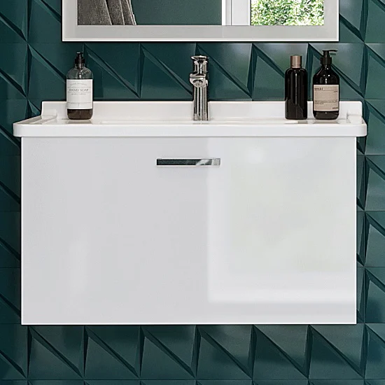 Тумба Duravit XBase 80 белая матовая
