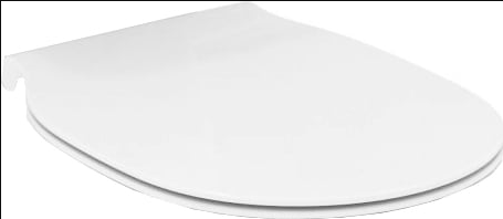 Крышка-сиденье Ideal Standard Connect Air E036601 с микролифтом, петли хром