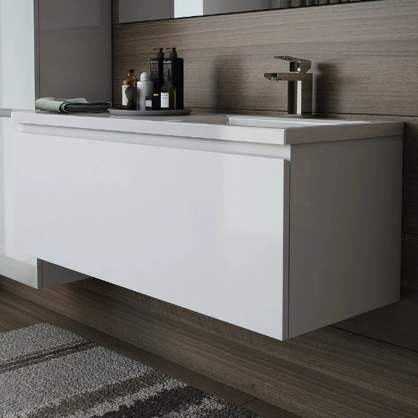 Тумба Эстет Dallas Luxe 110 подвесная, 1 ящик, R