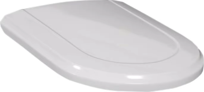 Крышка-сиденье Villeroy & Boch Hommage 8809 S1 R1 белый альпин, с микролифтом, петли хром
