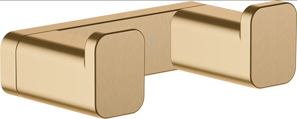 Крючок Hansgrohe AddStoris 41755140 двойной, шлифованная бронза