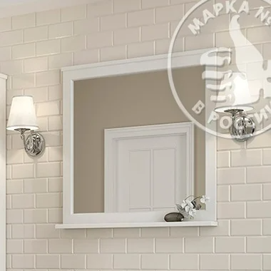 Зеркало AQUATON Леон 65 дуб белый