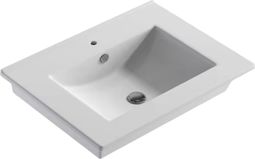 Мебельная раковина Aqwella Sanita LUXE Quadro 60