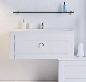 Тумба Aqwella 5 stars Инфинити 100 белая