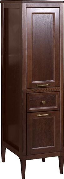 Шкаф-пенал ASB-Woodline Гранда 40 R, антикварный орех