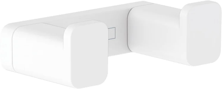 Крючок Hansgrohe AddStoris 41755700 двойной, матовый белый