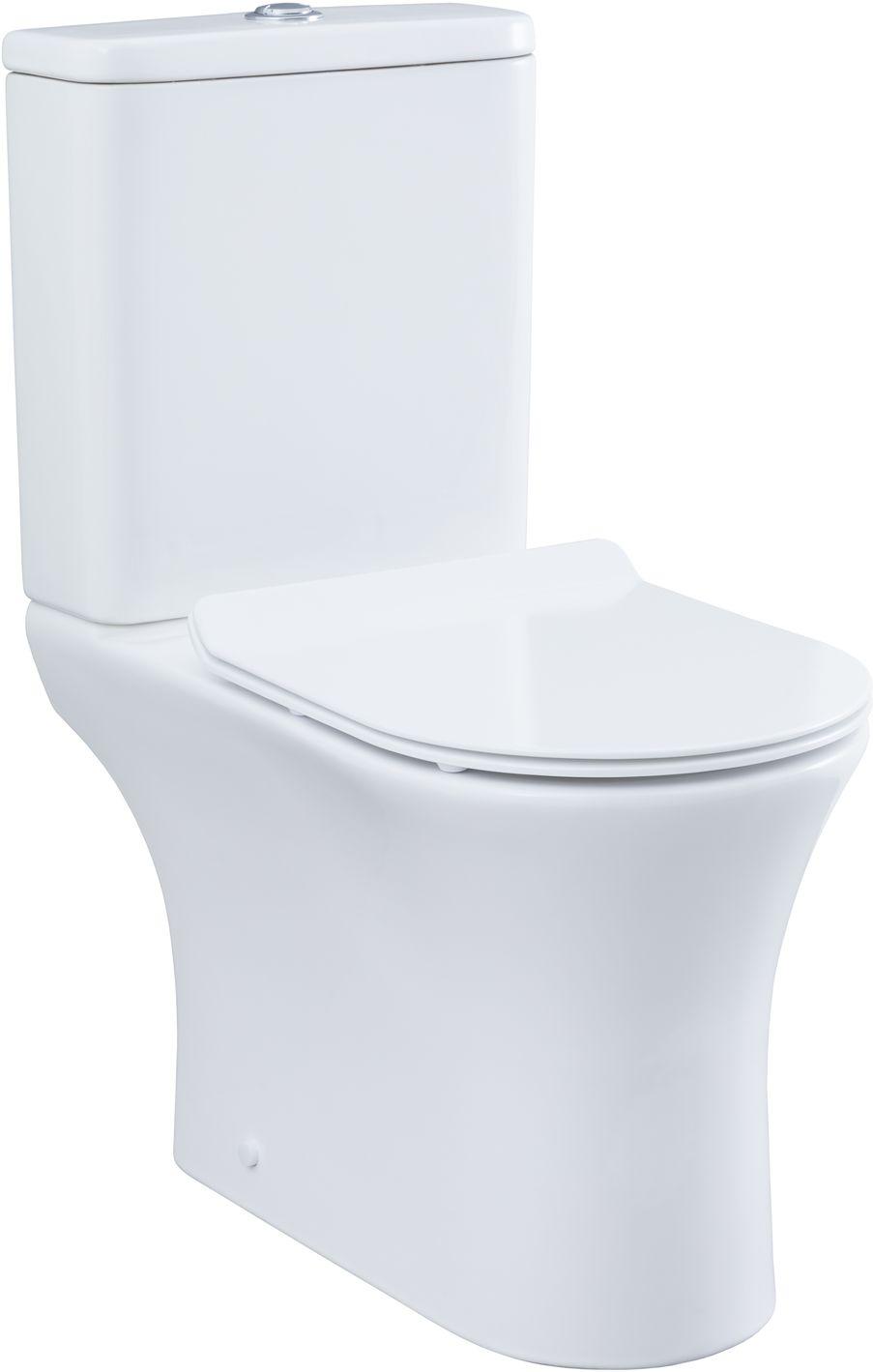 Унитаз напольный Aquanet Rimless Roll 2-C CL-12289
