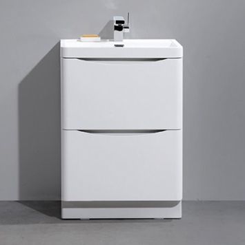 Тумба BelBagno Ancona-N 60 bianco lucido напольная