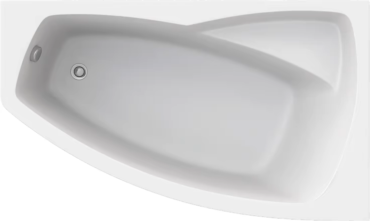 Ванна из литьевого акрила BASpro Камея 150x90 R на каркасе