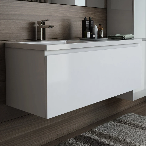 Тумба Эстет Dallas Luxe 110 подвесная, 1 ящик, L