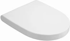 Крышка-сиденье Villeroy & Boch Subway 9M55 S101 с микролифтом, петли хром