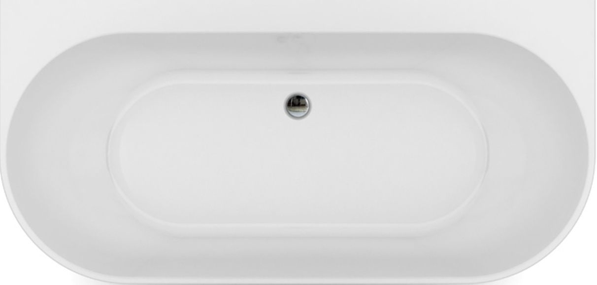 Ванна акриловая Azario BRADFORD 180х80 с сифоном и металлической рамой