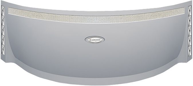 Фронтальная панель с декоративной вставкой Swarovski и вставками Арт-мозаика Radomir Сорренто 3 130x130