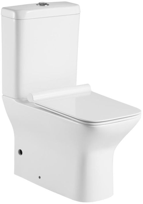 Унитаз напольный Aquanet Rimless Cube-C CL-12248B
