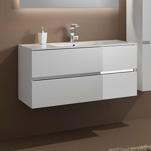 Тумба Sanvit Кубэ-2 75 белый глянец