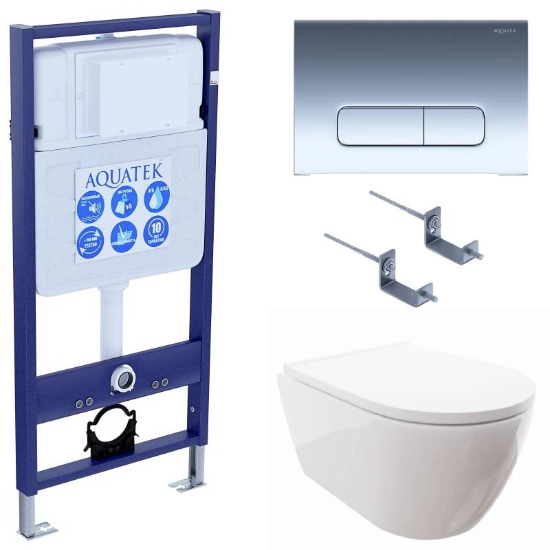 Set Aquatek Поларис-016 4в1 клаваша хром