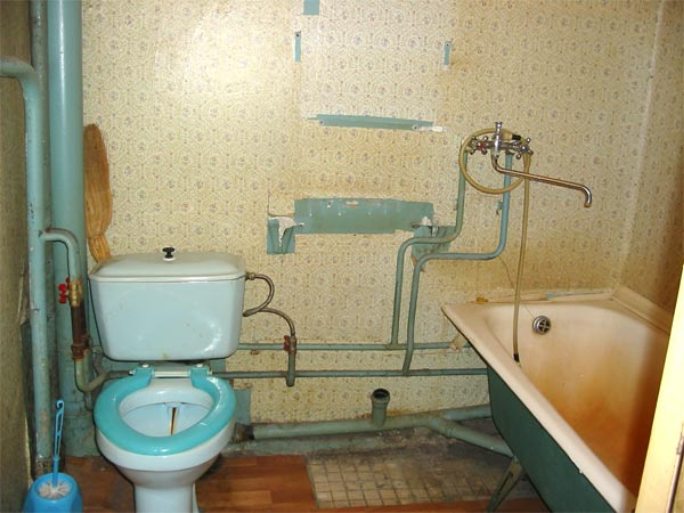 ванная комната в хрущевке фото