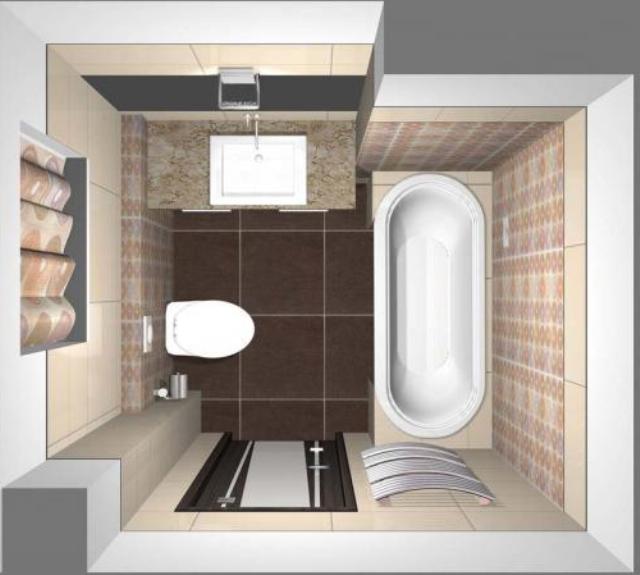Стильный дизайн маленькой ванной: советы, планировка и идеи