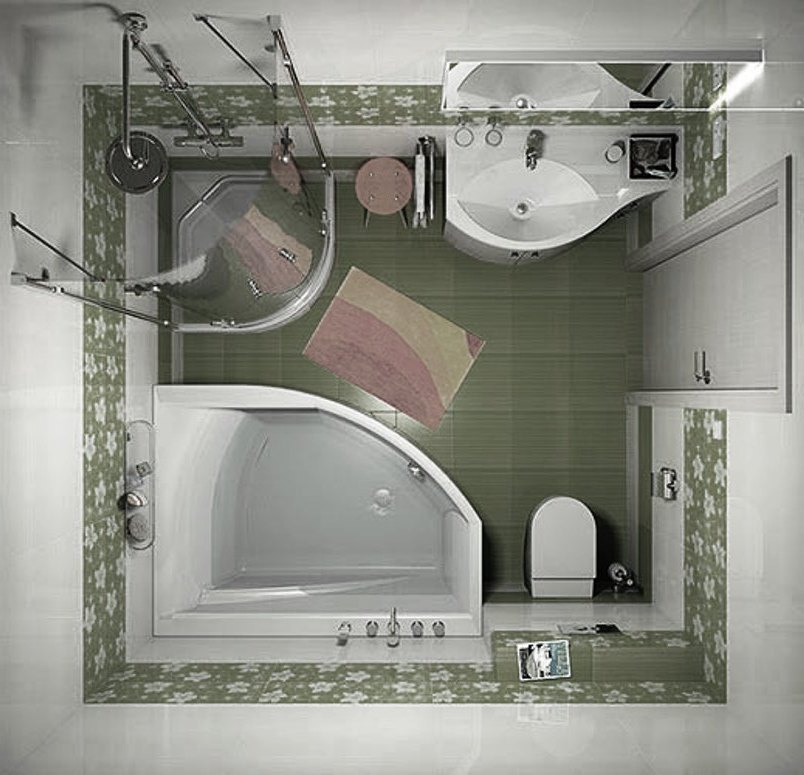 проект ванной комнаты