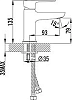 Смеситель для раковины Lemark Basis LM3606C