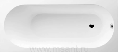 Акриловая ванна Villeroy & Boch Oberon UBQ177OBE2V-01 170x70, alpin