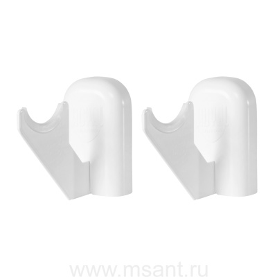 Комплект настенных регулируемых кронштейнов Royal Thermo Design 100, белые