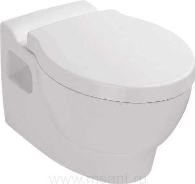 Унитаз подвесной Jacob Delafon Ove E1585 с крышкой-сиденьем микролифт
