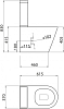 Унитаз-компакт BelBagno Flay-r BB007CPR