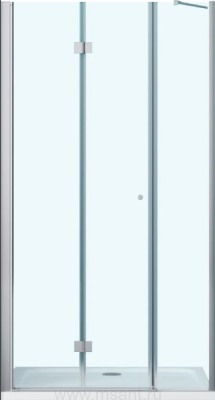 Душевая дверь в нишу BelBagno Albano BS-13-60+80-C-Cr