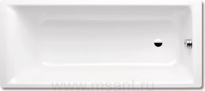 Стальная ванна Kaldewei Ambiente Puro 653 180x80 с покрытием Easy-Clean