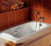 Чугунная ванна Roca Malibu 2315G000R 150x75см, с отверстиями для ручек