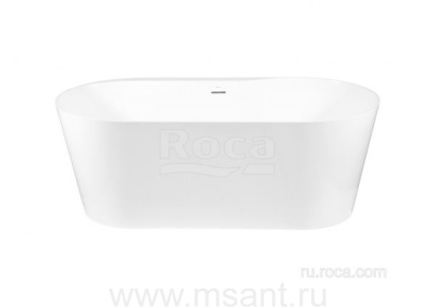Ванна из искуственного камня Stonex® Roca Raina 159х79 овальная белая 248466000 